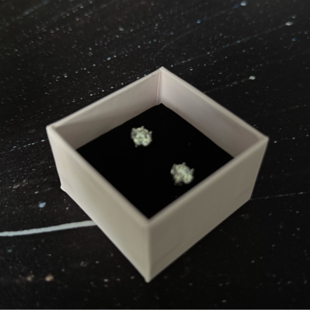 Moissanite diamond Stud Earrings